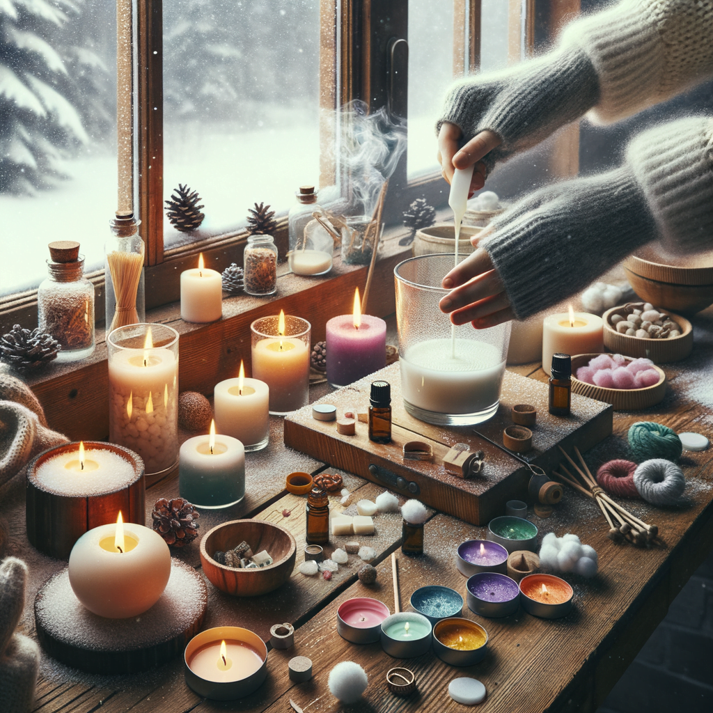 Winter Self-Care Crafting: Creating Your Own Aromatherapy Candles for Relaxation