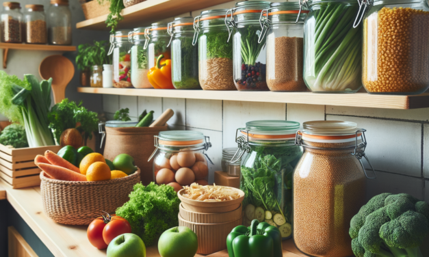 Green Storage: The Art of Keeping Your Vegan Eats Fresh All Year Round